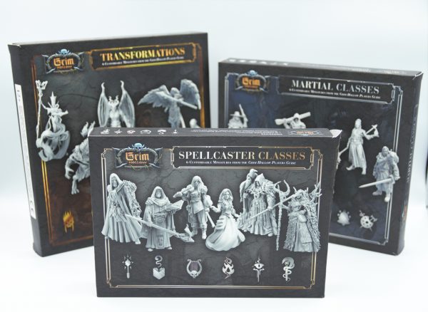 Grim Hollow: Spell Casters Miniature Set