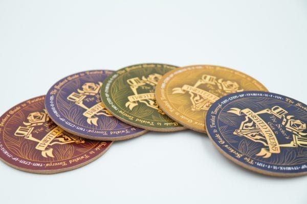 The Seekers Guide To Twisted Taverns: Drink Coasters