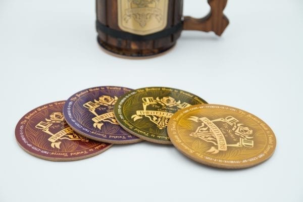 The Seekers Guide To Twisted Taverns: Drink Coasters
