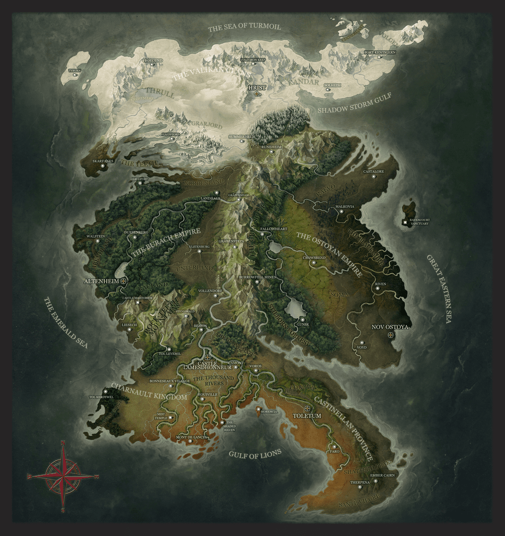 The Map of Etharis