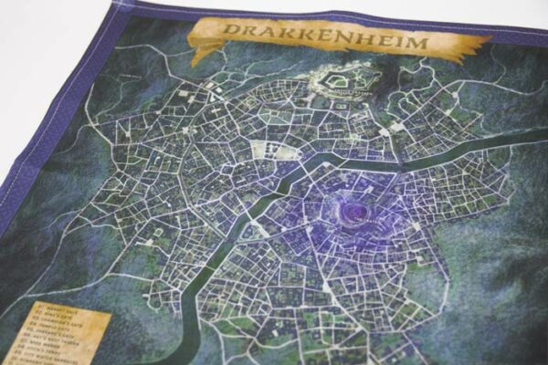 Dungeons of Drakkenheim: Fabric Map