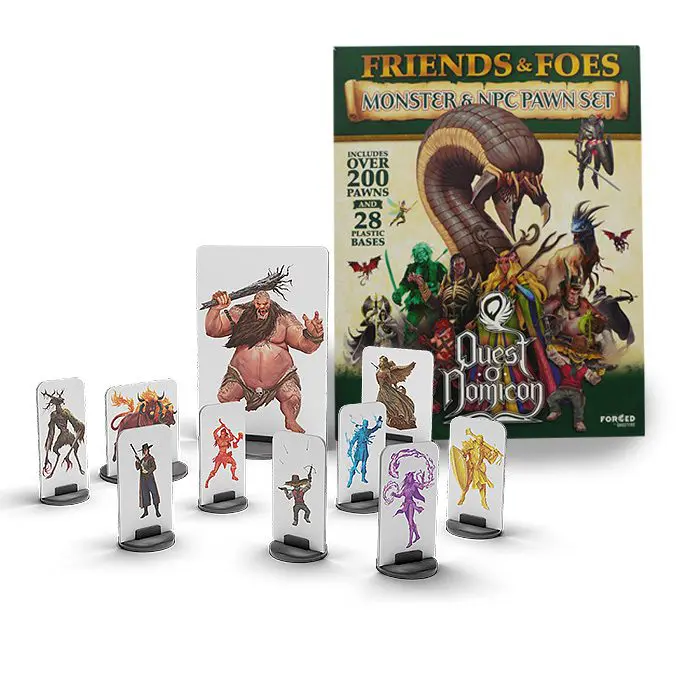 Quest-O-Nomicon: Friends and Foes Pawn Set
