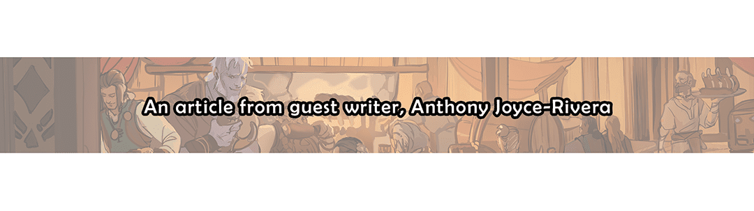 DnD blog by Anthony Joyce