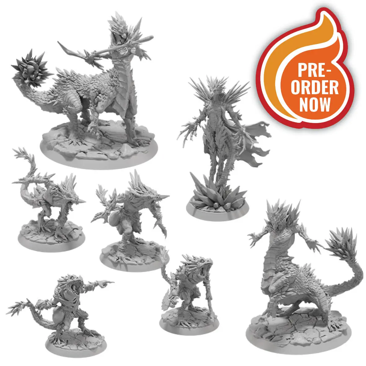 Arora: Dracokin Miniatures Set