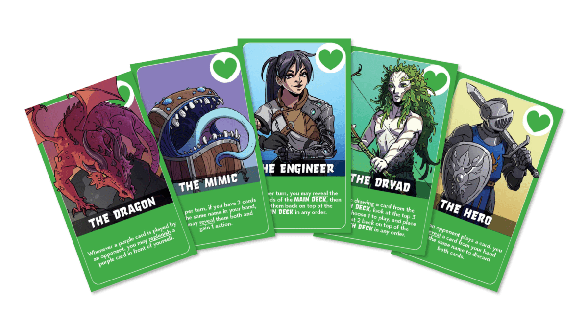 Exp character cards