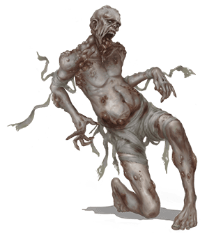 Weeping Pox Zombie Grim Hollow