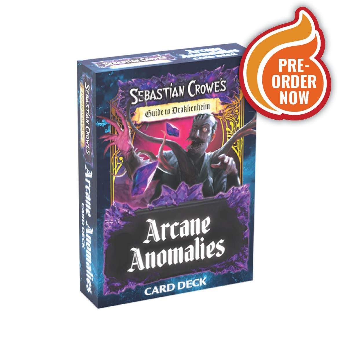 Sebastian Crowe’s Guide to Drakkenheim: Arcane Anomalies Card Deck
