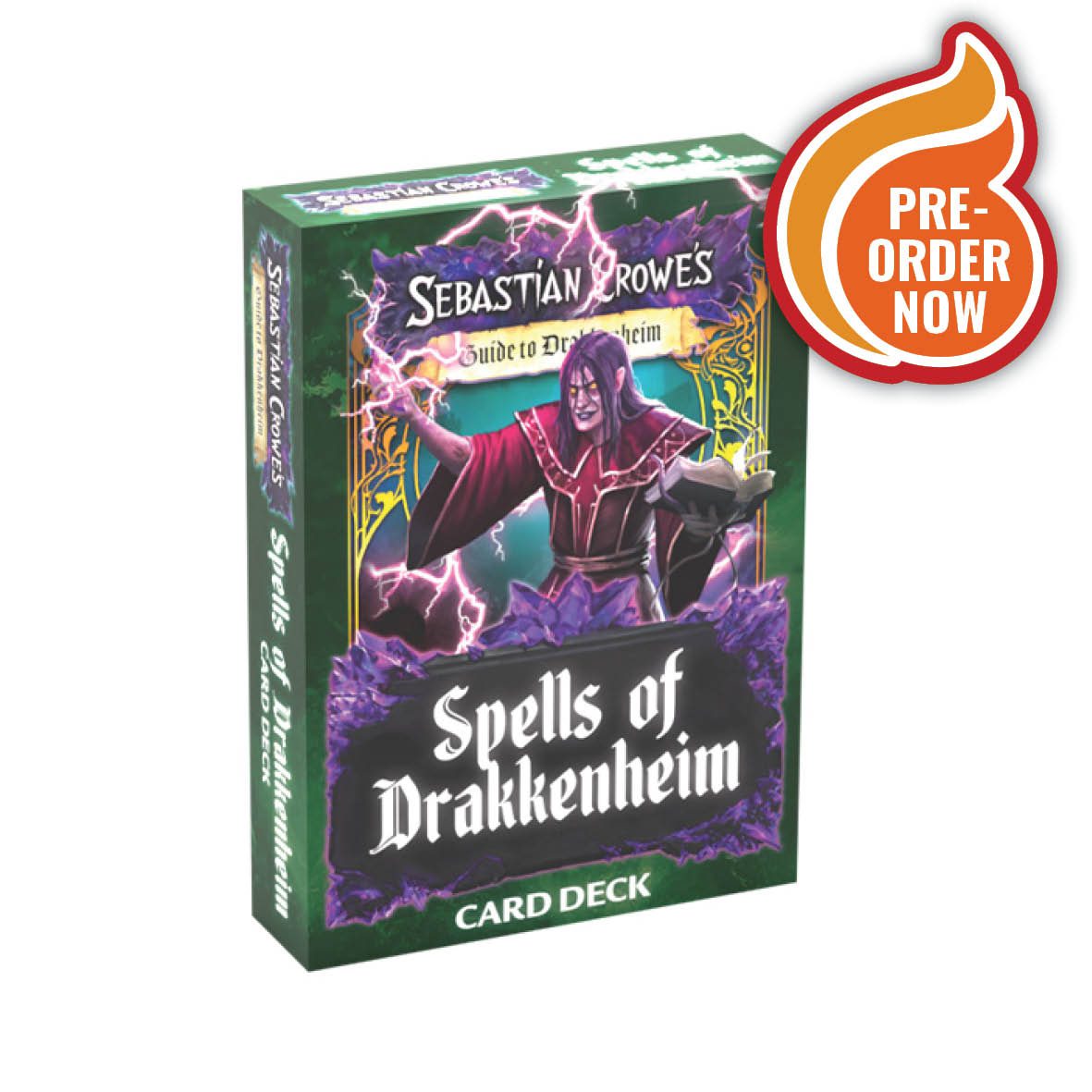 Sebastian Crowe’s Guide to Drakkenheim: Spells of Drakkenheim Deck
