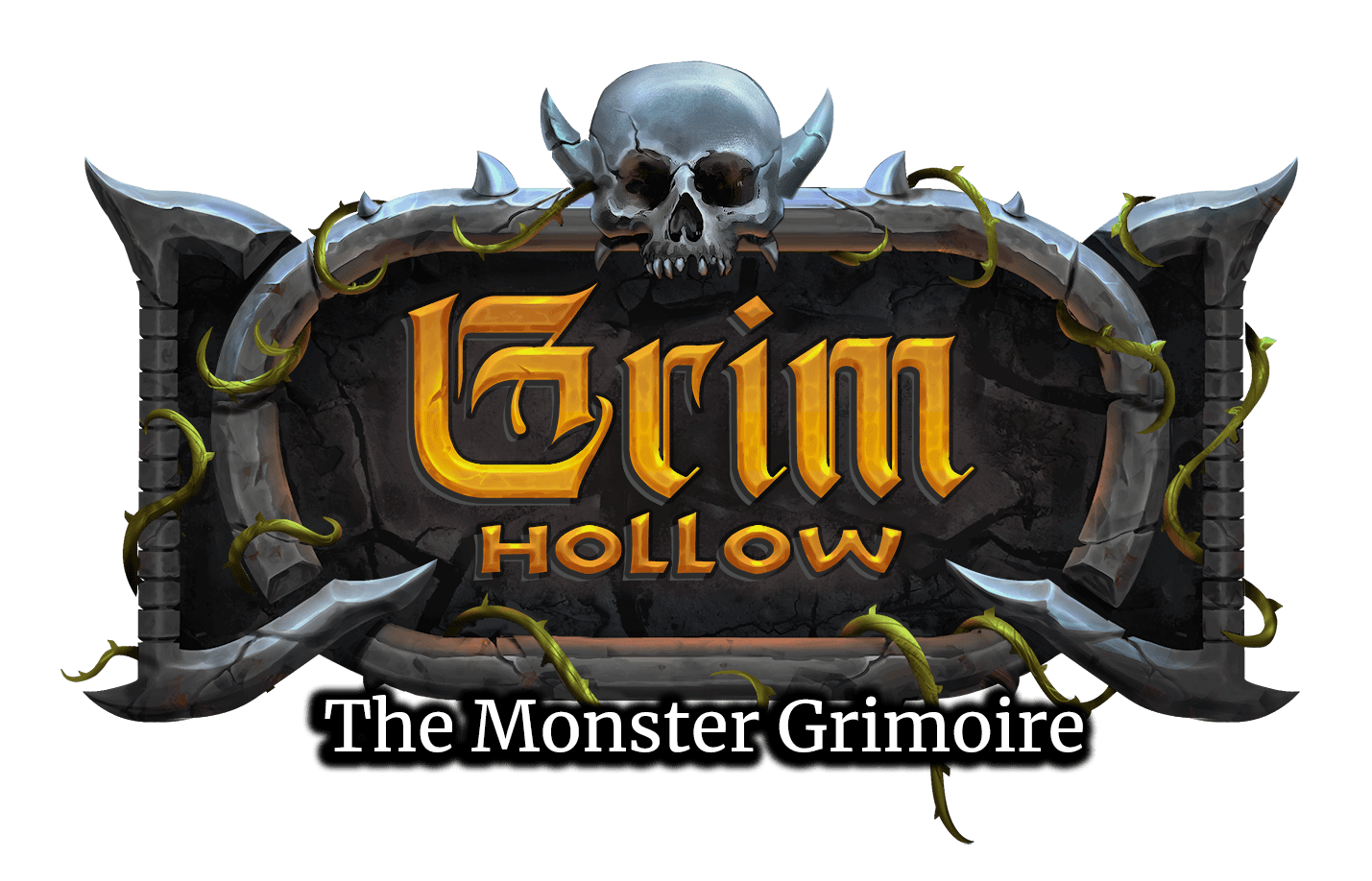 Grim Hollow: Monster Grimoire Logo